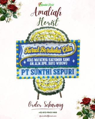 Papan Bunga Duka di Sambau