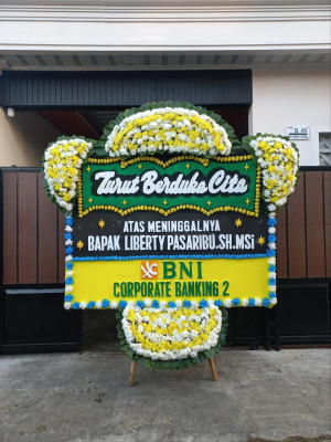 Papan Bunga Duka di Sambau