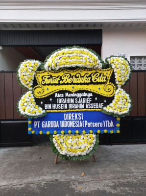 Papan Bunga Duka di Sambau
