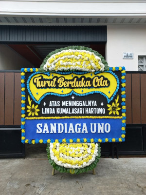 Papan Bunga Duka di Sambau